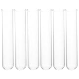 POPETPOP 6 Pezzi Provetta in Vetro da 15ml per Piante Idroponiche, Vaso da Tavolo Elegante e Moderno, Facile da Pulire, per Decorazione Domestica e Composizioni Fai-da-te