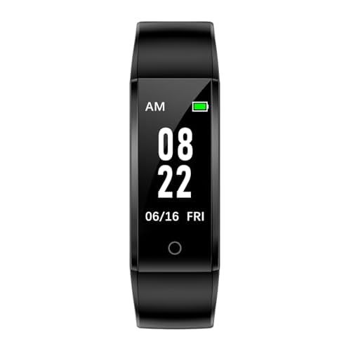 GRV Schrittzähler Uhr Fitness Uhr Ohne Bluetooth App und Handy Aktivitätstracker für Gehen Laufen