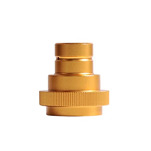 SMTHOME 1pcs Quick Adapter for CO2 Soda Water Bubbler Duo and Terra Cylinder Bottle Golden