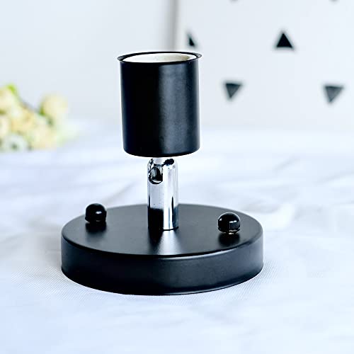 Tianfan E26 180 Degree Modern Adjustable Ceiling Lamp Wall Mounted Light Bulb Holder Socket thumb #4