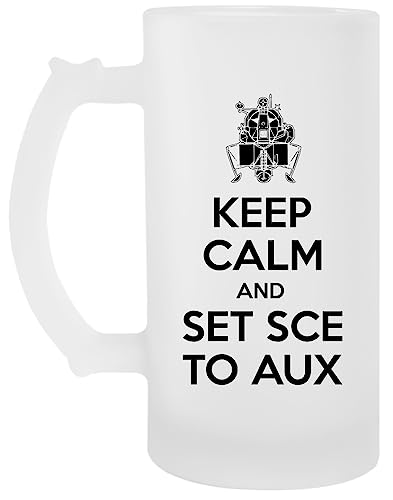 Keep Calm And Set Sce To Aux Chope À Biere Beer Mug