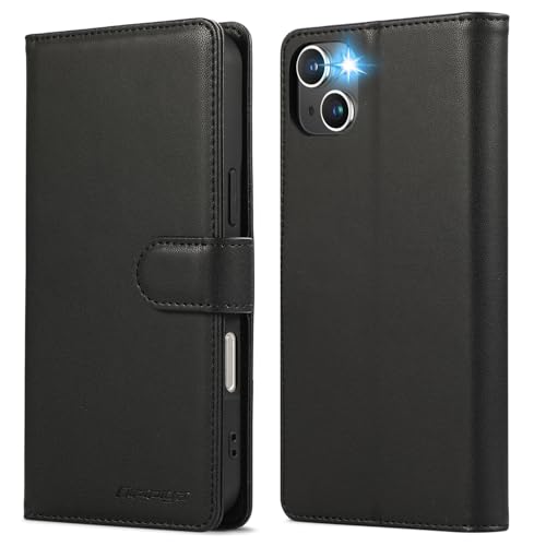 カード収納 磁石式しっかり固定 全面保護耐衝撃 iPhone 13 pro maxスマホケース 携帯カバー アイフォン13 pro maxスマホケース 折りたたみ財布型ケース iPhone 13 pro max ケース 手帳型 (ブラック)