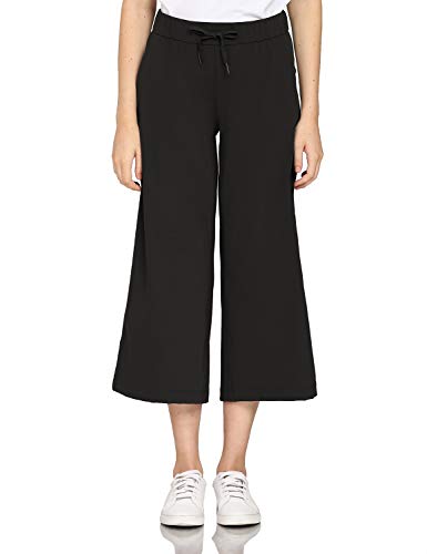 Hawthorn Athletic Wide Leg Yoga Pants for Women, Workout Drawstring Pants with Pockets 24 Black S(4/6)