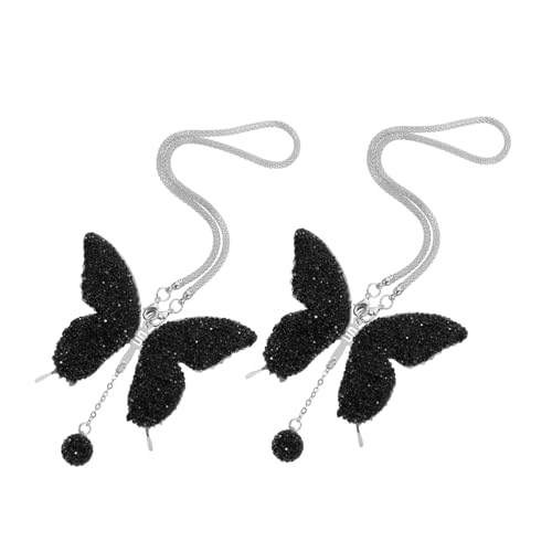 Pendentif rétroviseur voiture lot de 2 ornements décoratifs pour intérieur auto