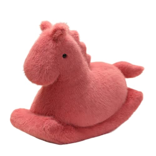 Cheval en peluche de 40 cm pour decorer le salon et veiller sur le sommeil