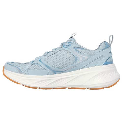 Skechers Women's Relaxed Fit: Edgeride - Silver Eclipse Sneaker In Blue, Size 8 | Synthetic/Textile - 3