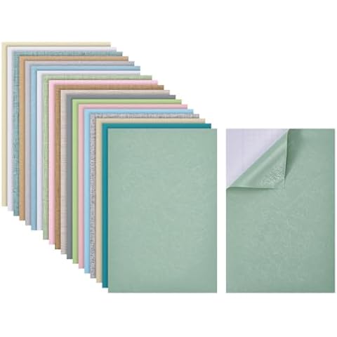 GOMAKERER 18 Sheets Dollhouse Wallpaper Set Cover