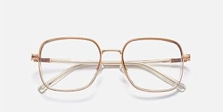 Presbyopic Glasses Blue Light Blocking Computer Readers Large Square Anti UV Reading Glasses Flat Light Mirror (Color : Gold, Size : +250)