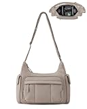 BAGSMART 2 in 1 Puffy Camera Sling Bag for...