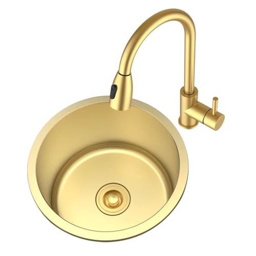 Évier sous plan compact avec robinet douchette 3 en 1 pour grand confort de lavage