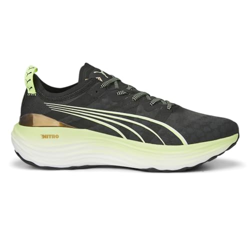 PUMA Mens Foreverrun Nitro Running Sneakers Shoes - Black - Size 10 M