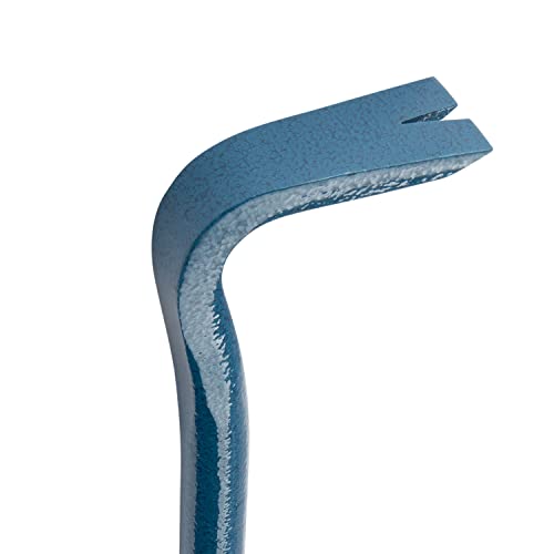 ESTWING Gooseneck Wrecking Bar PRO - 24" Pry Bar with Angled Chisel End & Forged Steel Construction - EWB-24PS