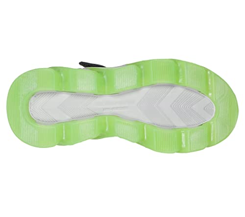 Skechers SKECHERS KIDS -Mens Sport Lighted - S Lights-Mega Surge 400132L (Little Kid/Big Kid) Charcoal/Lime 13 Little Kid M