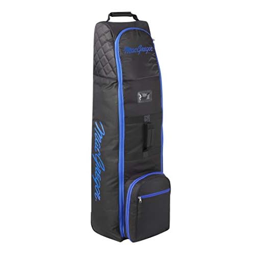 MacGregor Golf MACTC003SD MACTEC Deluxe Golf-Reisetasche mit Rädern, Schwarz/Blau