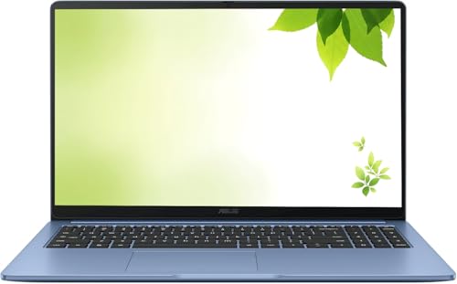 ASUS 2026 15' FHD IPS Chromebook, Intel Processor Up to 2.80GHz, 4GB DDR4, 128GB Storage, HDMI, Super-Fast WiFi, Chrome OS, Pastel Blue, Renewed