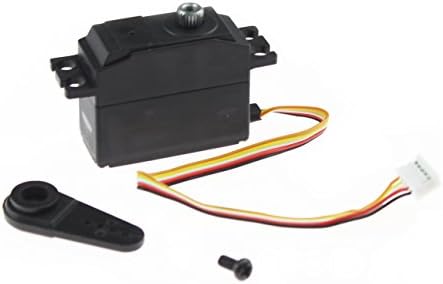 Hooray Service Upgraded Metal Gear Servo for Wltoys 12428 12428-0120 12423 RC Car