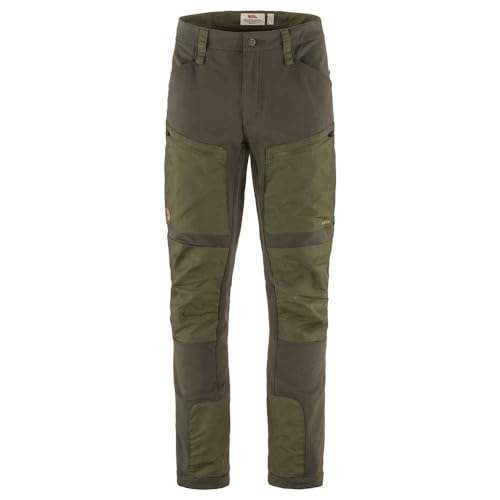 Fjällräven Herren Keb Agile Winter Hose, Deep Forest/Laurel Green, 54/R