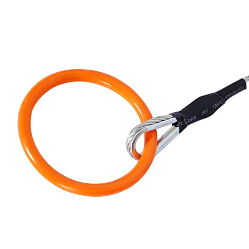 10FT Log Choker Cable with Tow Ring, 3/16\" Steel Skidding Cable for ATV UTV Lawn Tractor Logging, Drop-Forged Rings Fit 2-Inch Ball, Heavy-Duty 2400 lbs Pulling Capacity for Forestry Log Dragging - Thumbnail 5