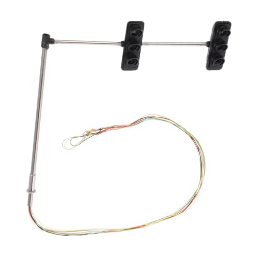 VANZACK DIY Signal Light Model Realistic Miniature Traffic Light for Sand Table Railway Projects Construction Enhances Aesthetic Educational Supply for Urban Scenery