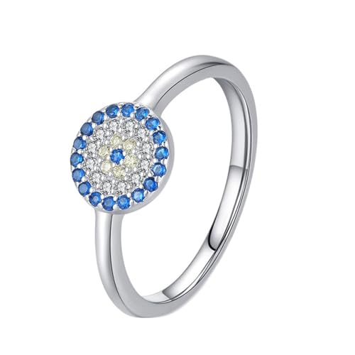 Bague de mariage argent sterling 925 avec zircone de luxe
