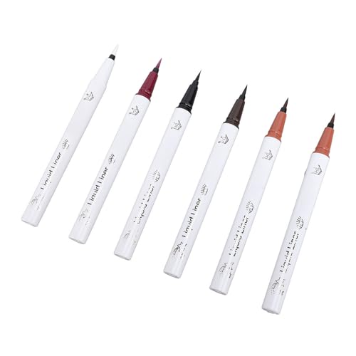 Set de 6 delineadores líquidos 0.8g miniatura 1