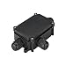 Produktbild goobay 56660 IP-66 Schutzbox für Lüsterklemmen, wasserdicht, Verbindungsbox Abzweigdose Verteilerdose, Schwarz