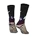 XZDWPY a Space Odyssey Unisex Mid-Calf Socks 2 Black-1 Polyester Skin-Friendly Moisture-Wicking Fashionable Crew Socks