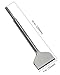 Firecore SDS Plus Chisel 3 Inch Wide by 10 Inch Long, Cranked Bent Tile Removal Chisel Bit for SDS Plus Rotary Hammer Drill, Alloy Steel Shovel for Ceramic Tile Cement Thinset Mortar Vinyl - FS18310