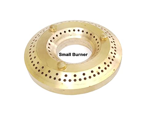 AtLoGs 'BurnerTops for "Prestige/PREETHI/SUNFLAME/ELICA" stoves, 1Unit (Brass)' (Small)