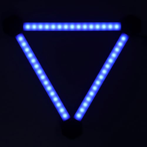 Música sync de alta sensibilidad en luces RGB LED con chasis de ABS 7
