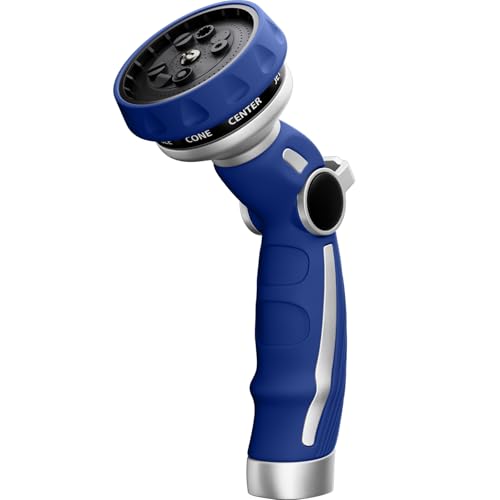 Image of RESTMO Hose Nozzle Heavy Duty, Metal Water Hose Sprayer for Garden