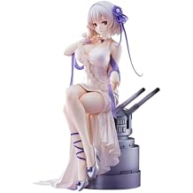 HMS Sirius Figure Statue Model, 20cm Sitting Pose with Scene Base Anime Figure Sculpture, Handmade Collectible Desktop Decoration Gifts for Fans