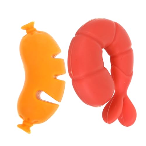 YARNOW 2pcs Silicone Spill Kitchen Device Cover Lifter Lid Support Holder for Boil over Prevention Protecting Pots during Cooking