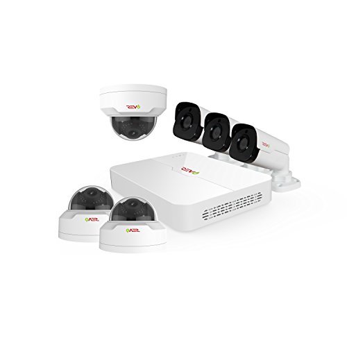 3 X 4mp Bullet, 3 X 4mp Mini Vadal Dome - Remote Access Via 