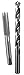 Century Drill & Tool 97417 Carbon Steel Metric Tap & Drill, 10.0X1.50