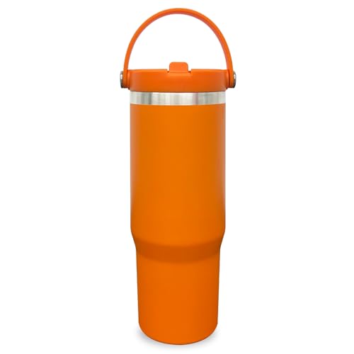 30oz Double-Wall Vacuum Insulated Tumbler with Handle