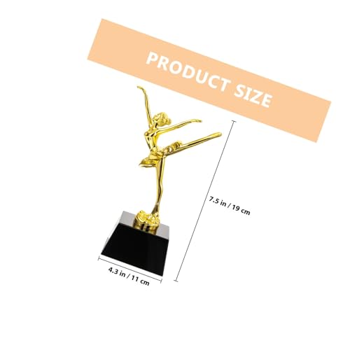 Trophée de danse ballet en plastique finition surface lisse