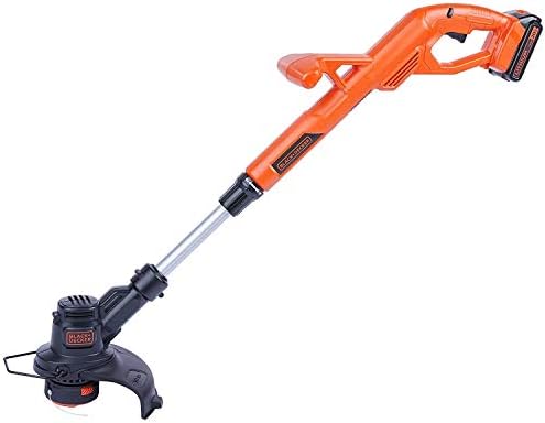 BLACK+DECKER Aparador de Grama, com Cabeça Giratória, Sem Fio, Id...