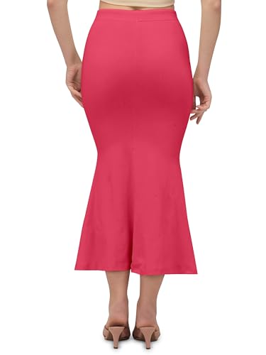 Image of Mehrang Stretchable Saree Shapewear Petticoat for Women, Cotton Blended,Petticoat,Skirts for Women,Shape Wear Dress for Saree