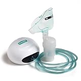 Innoliving Medifit Aerosol a Pistone INMD-NB-218C, Nebulizzatore Silenzioso e Potente, Completo di Mascherina e Ampolla, Areosol per Bambini e Adulti, Facile da Usare e Pulire