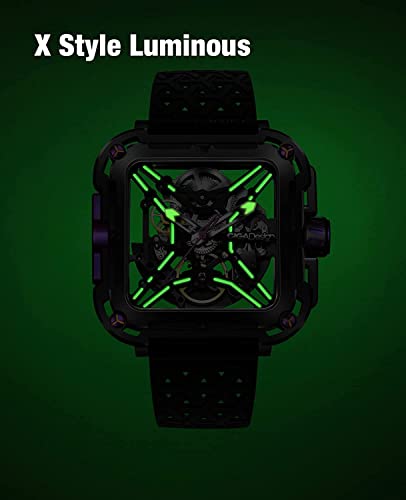 CIGA Design X Series Analog Black Dial Men's Watch-X011-BLPL-W25BK - Image 3