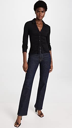 Paige Women's Lafayette Top, Black, L #TOP4