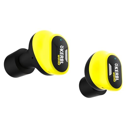 Kerbl Works Buds BT Gehörschutz/InEar Kopfhörer mit Bluetooth