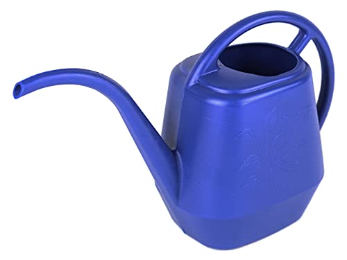 Image of Bloem Aqua Rite Watering Can: 56 Oz - Classic Blue - Large Capacity, Extra Long Spout, Durable Plastic, One Piece Construction, for Indoor & Outdoor Use, Gardening