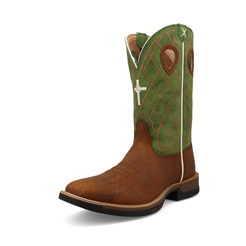 Image of Twisted X Men's 12 inch Tech X Boot, Wide Square Toe with CellStretch and Tech X