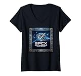 Women's SPCX Orbital Systems GPU Logo V-Neck T-Shirt