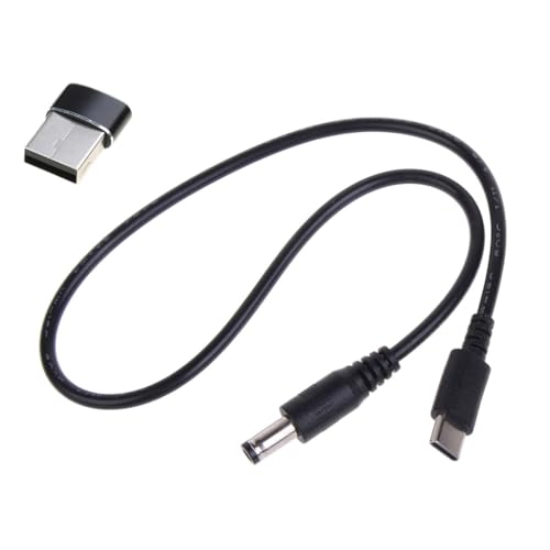 APGLSXY User Friendly USB Type C to DC5.5x2.1mm Power Cable for Sustainable Solution