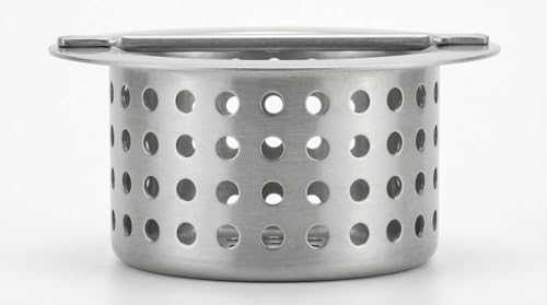 Colador para drenaje de piso acero inoxidable 5 pulg miniatura 6