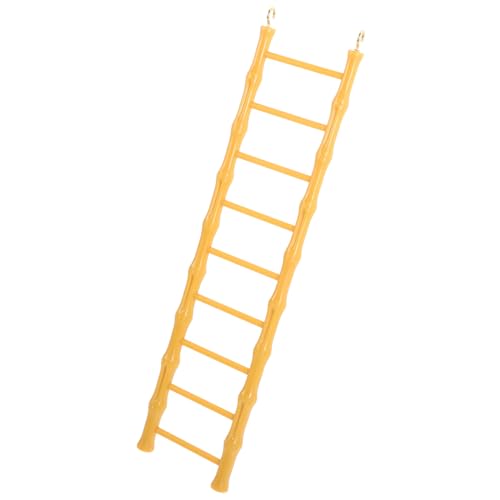 Image of Ipetboom Bird Toys Ladder Cockatiel Toys Plastic Ladder Bridge Small Bird s Pet Funny and Hamster Cage Accessories for Parakeets Parrots Cockatoo and Loves