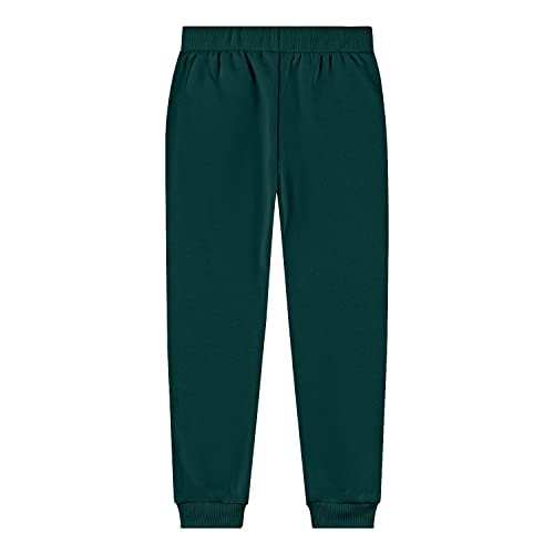 Image of Kid Nation Kids Unisex Soft Brushed Fleece Casual Pull On Jogger Sweatpants with Pockets for Boys or Girls